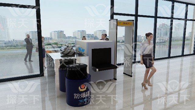 只為一份信任！常州中海再次“握手”探天下防盜金屬探測安檢門